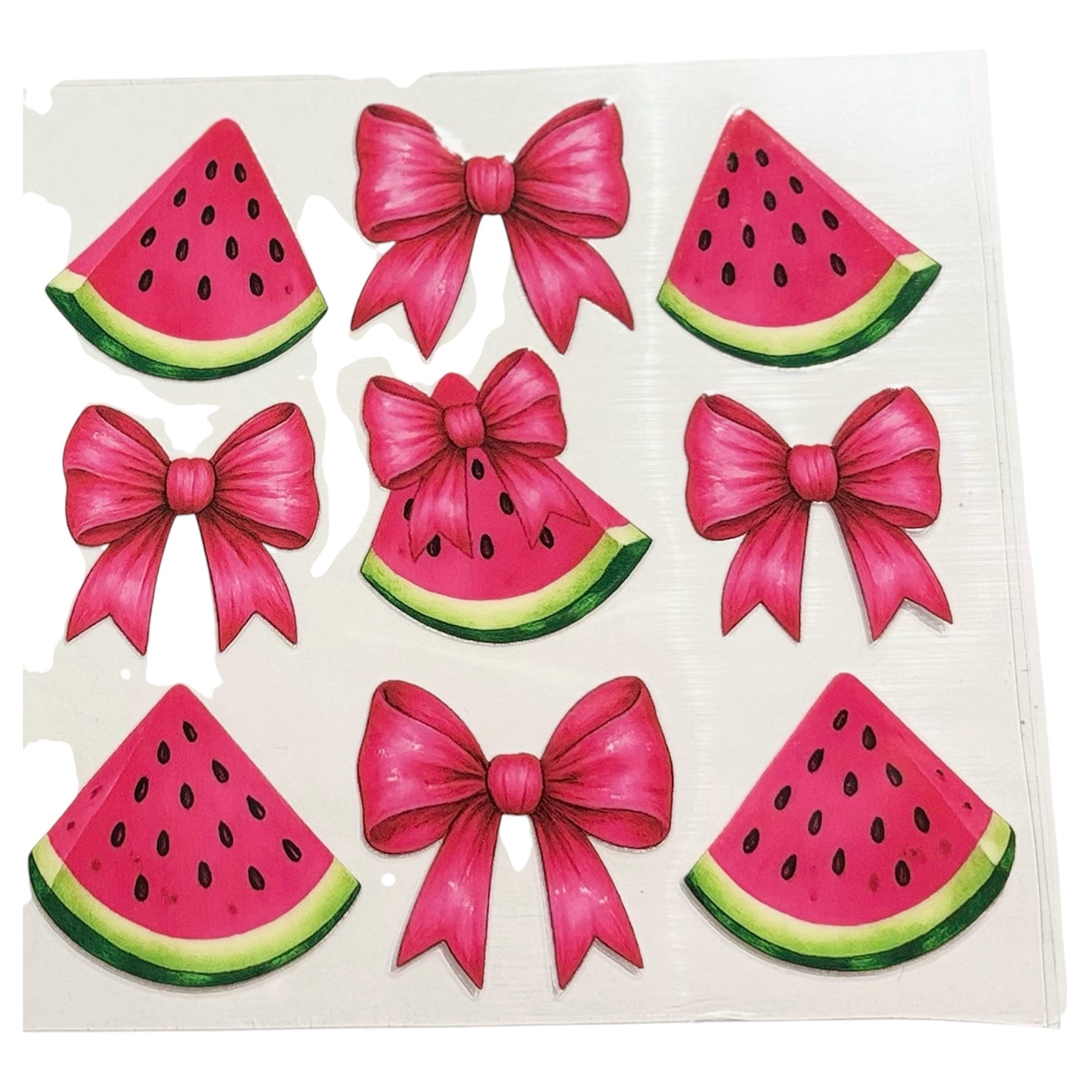 #1046 Watermelon & Bows - Decal