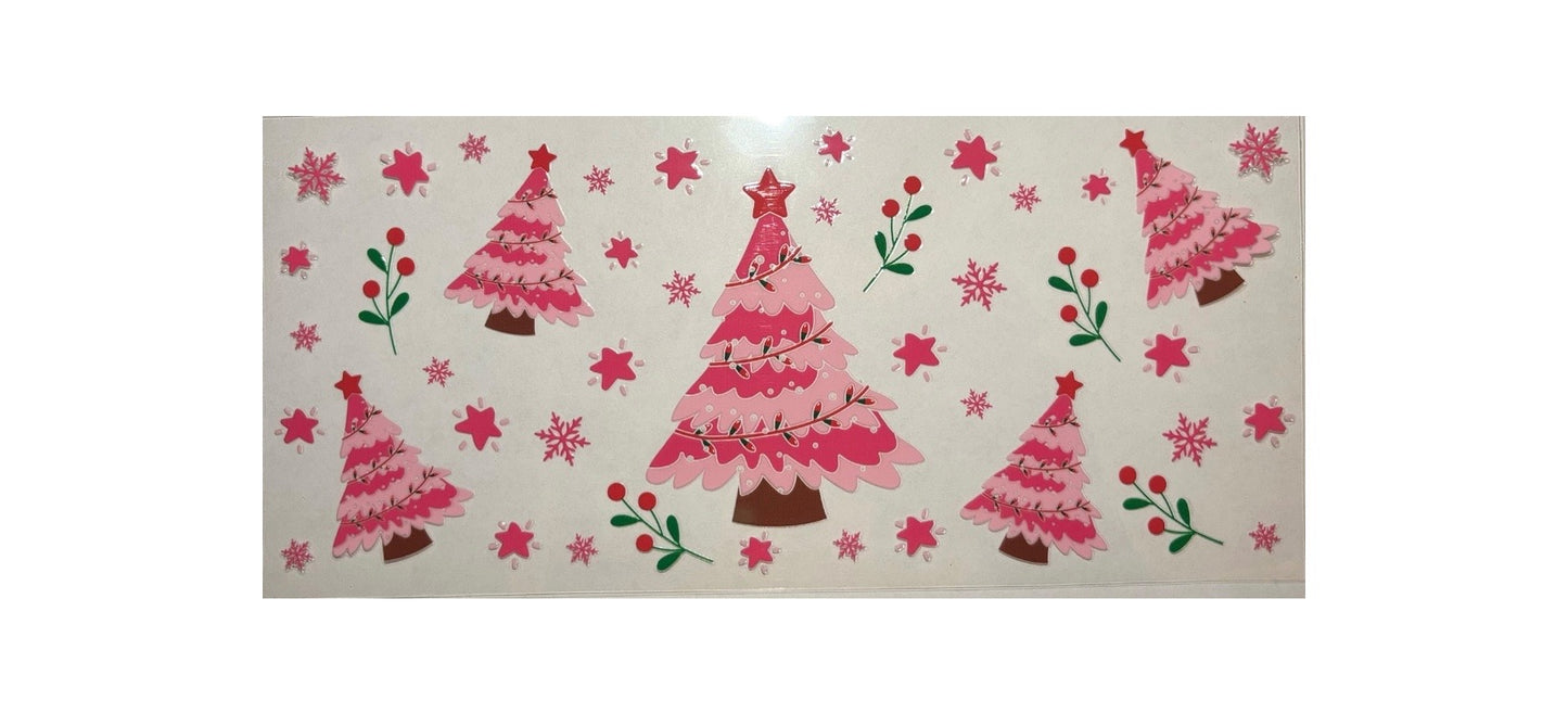 #18313 Pink Trees 16oz-24oz