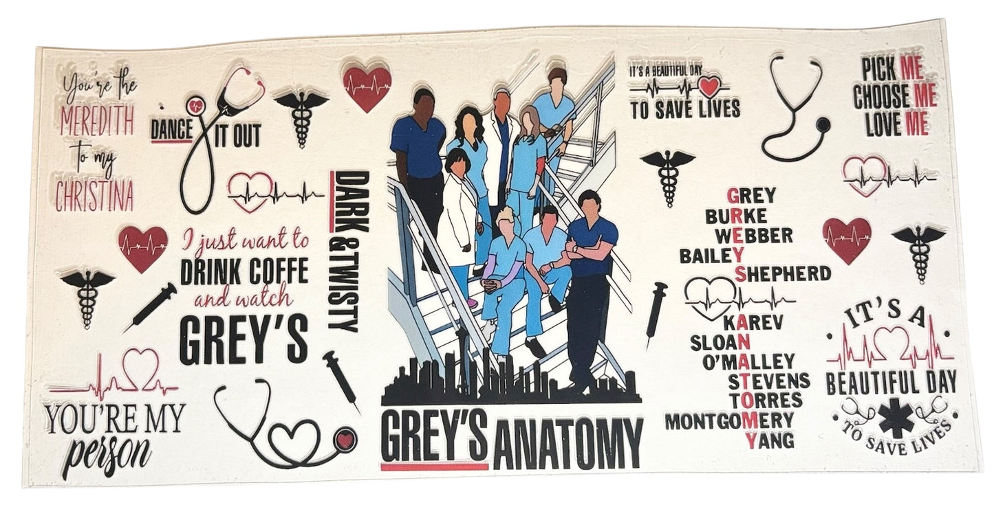 #14510 Grey's Anatomy 16oz-20oz