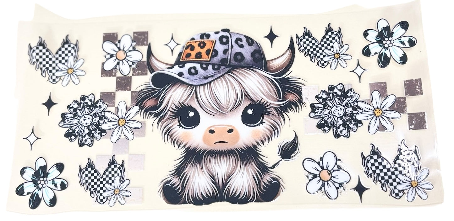 CW40031 Cow with Daisies