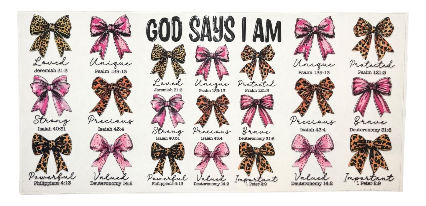 #21011 God Says I Am ...