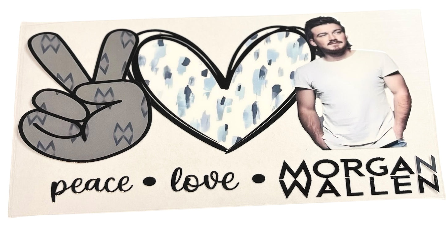 #12024 Peace Love Morgan Wallen
