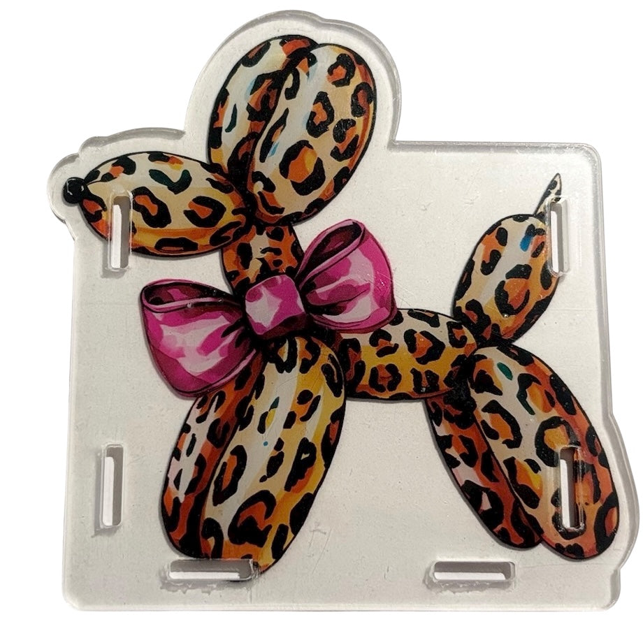 #5034 Leopard Balloon Dog