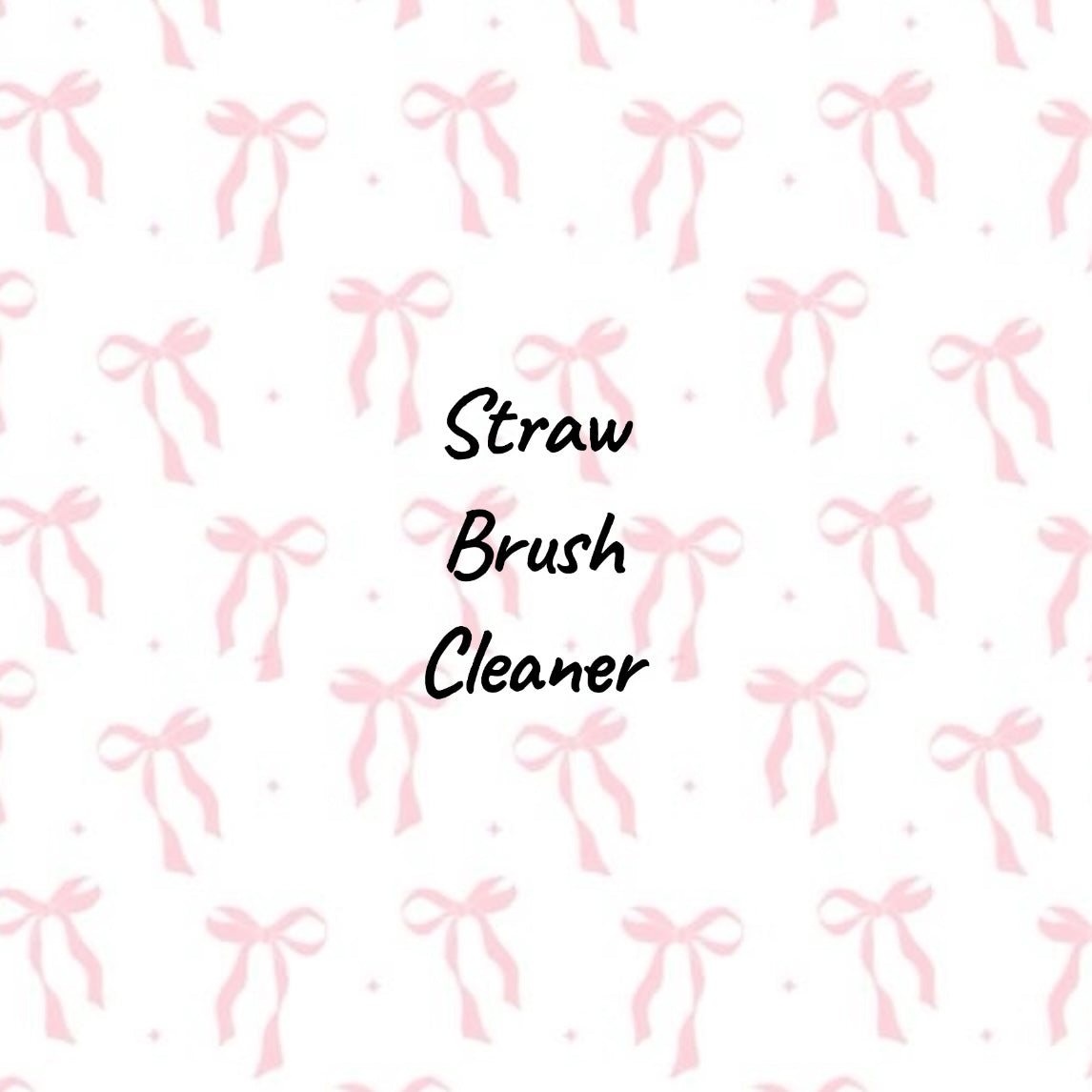 Straw Brush Cleaners