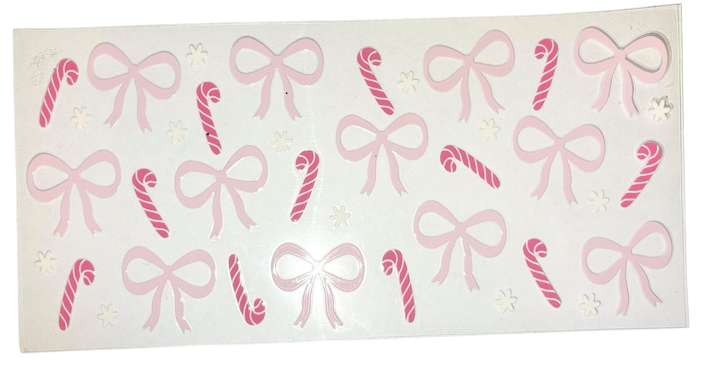#18320 Candy Canes & Bows 16oz-24oz