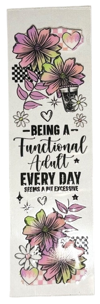 #40008 Being A Functional Adult