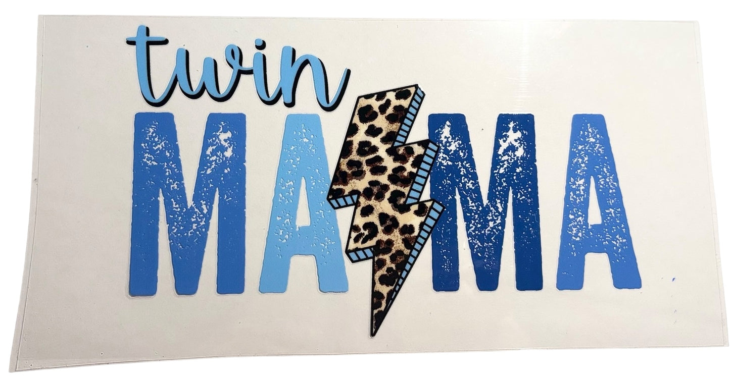#17032 Blue Twin Mama 16oz-20oz