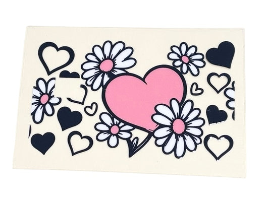 CW10017 Hearts & Daisies