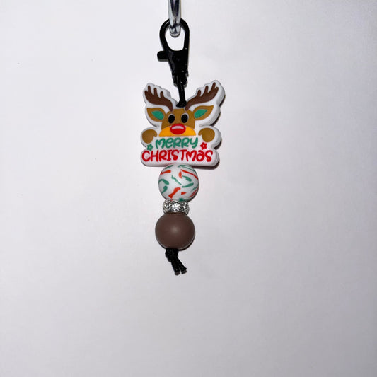 Christmas Reindeer | Mini Keychain