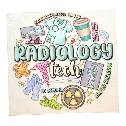 #1010 Radiology Tech - Decal