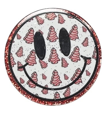 #6146 Christmas Tree Cake Smiley