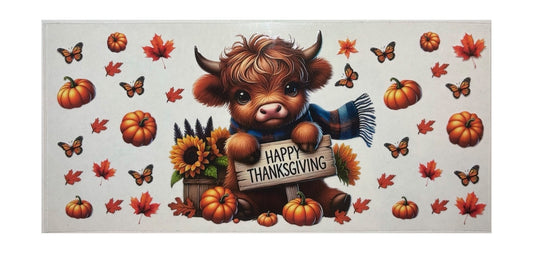 #15002 Happy Thanksgiving 16oz-24oz