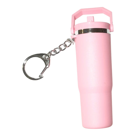 Pink Mini Keychain Tumbler