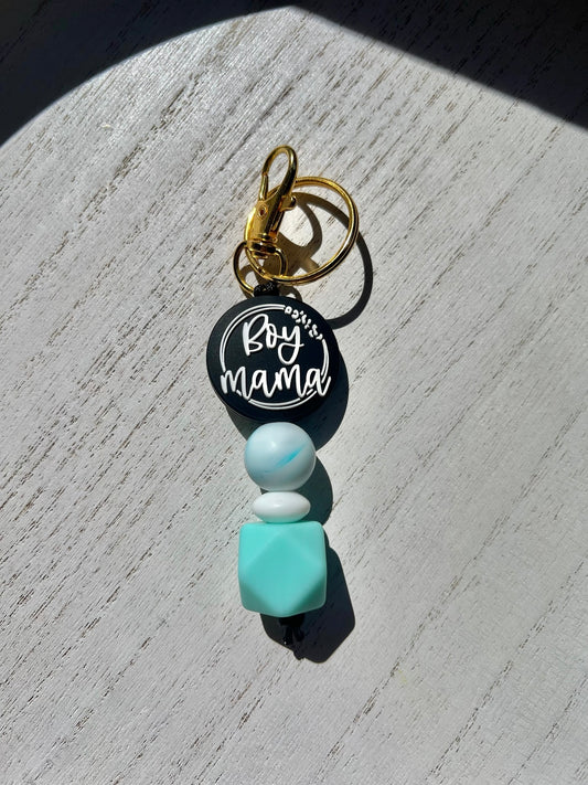 Boy Mama | Mini Keychain