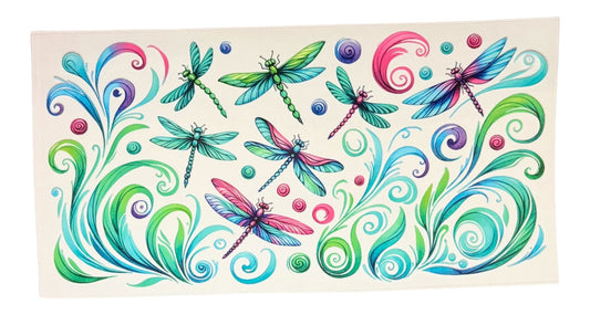 #11002 Dragon Flies 16oz-24oz