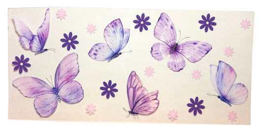 #11008 Purple Butterflies 16oz-24oz