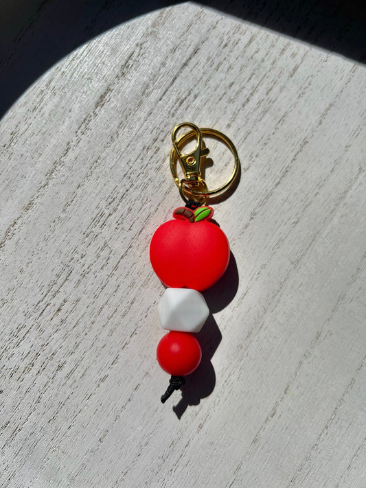 Red Apple | Mini Keychain