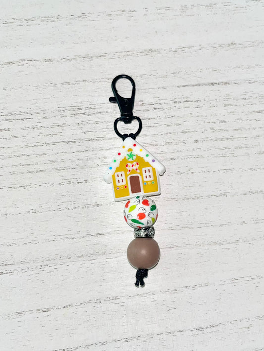 Gingerbread House | Mini Keychain