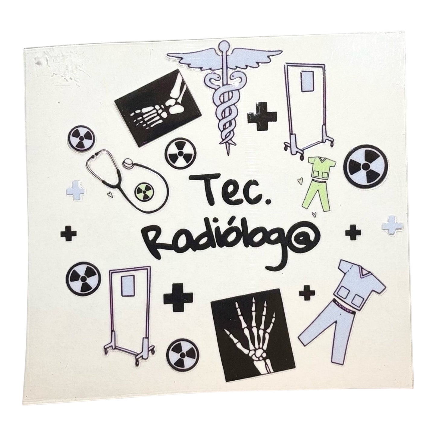 #1011 Tec. Radiology - Decal