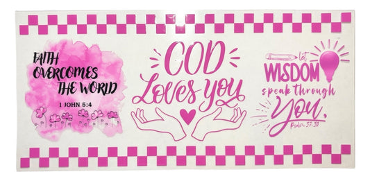 #21009 God Loves You 16oz-20oz