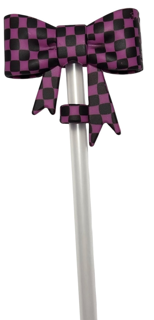 #7039 Purple Checkered