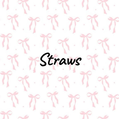 40oz Straws