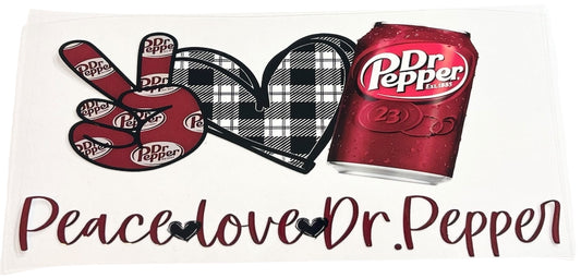 #16061 Peace Love Dr. Pepper