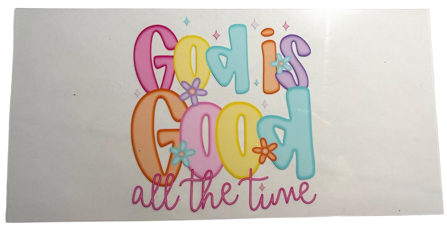 #1051 God Is Good - Decal