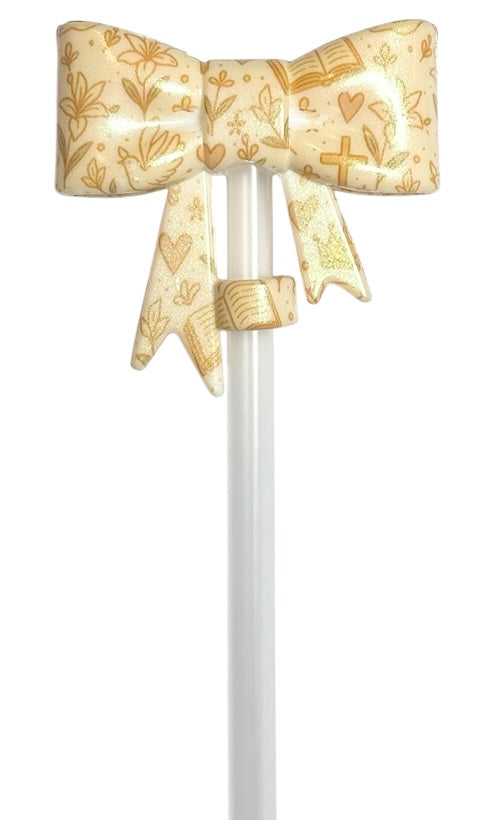 #7047 Boho Golden Bible