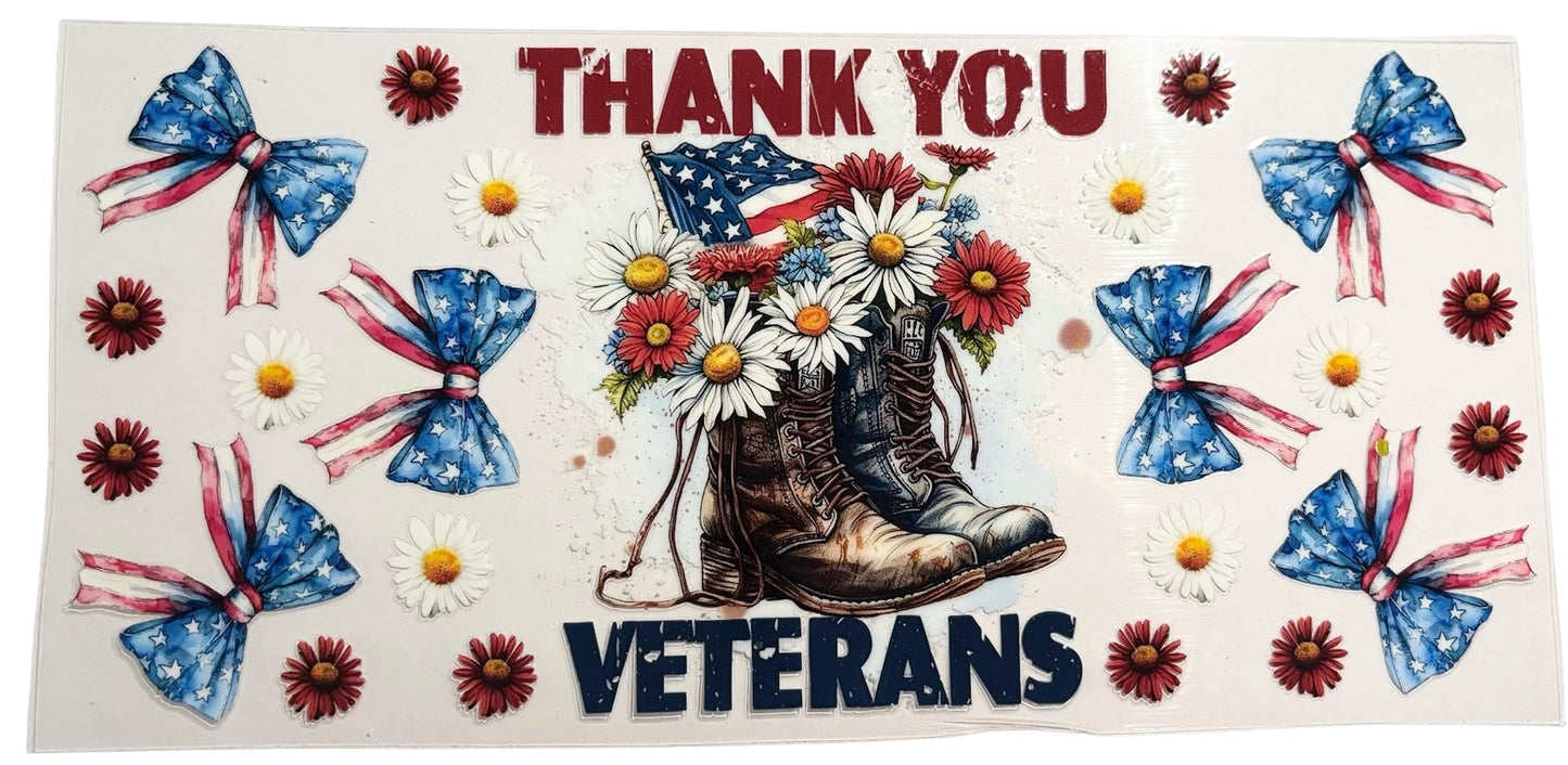 #20053 Thank You Veterans 16oz-20oz