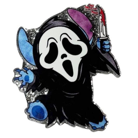 #6117 Stitch as Ghost Face