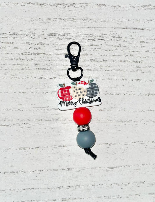 Christmas Apples | Mini Keychain