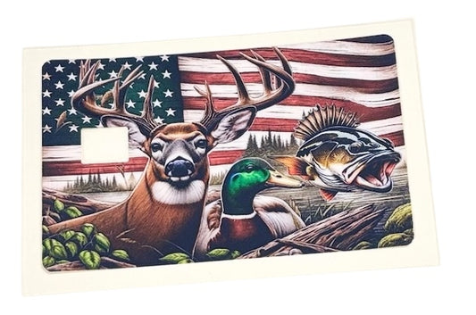 CW10015 Deer, Duck & Fish