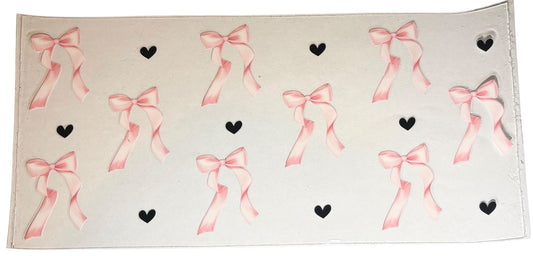 #20035 Pink Bows 16oz-24oz