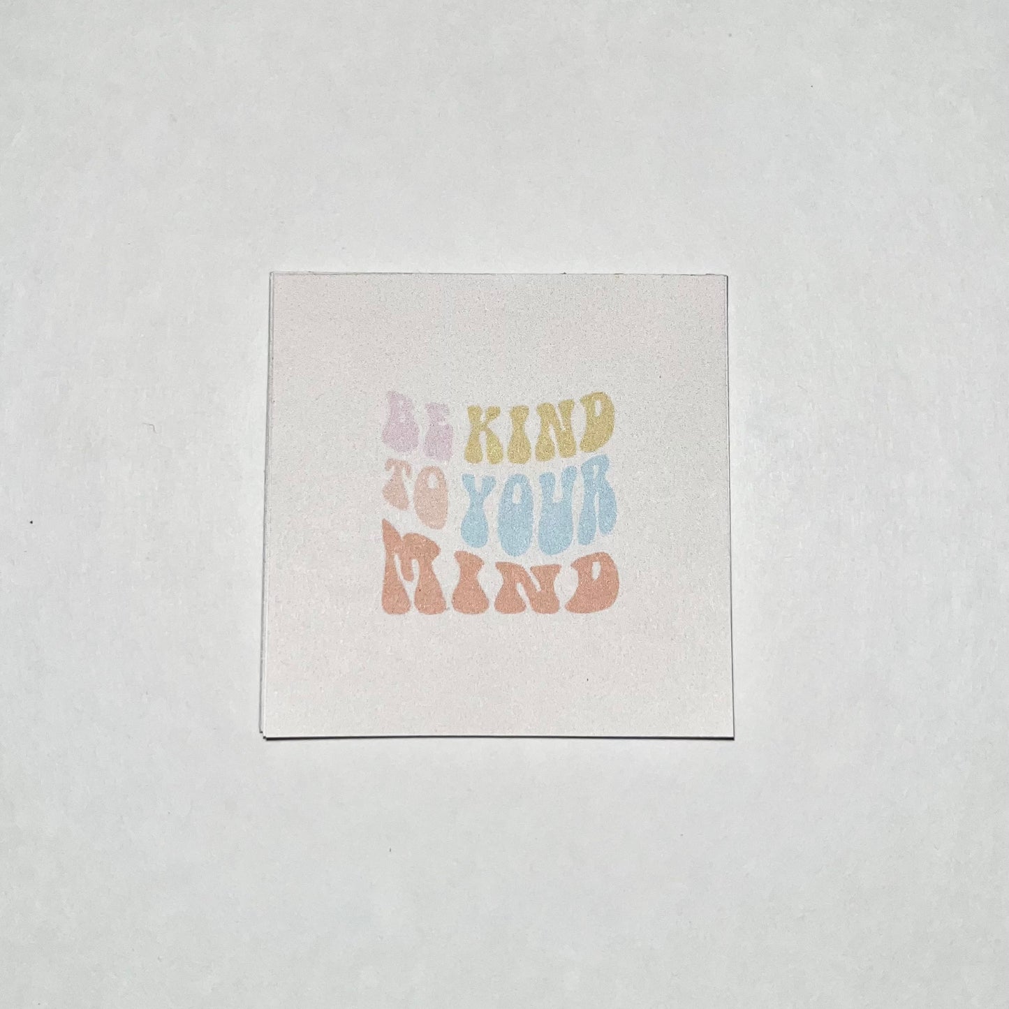 Be Kind | Sticky Note