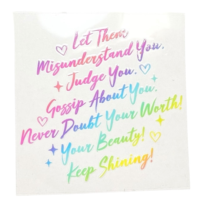 #1057 Let Them - Decal