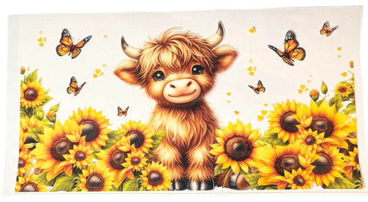 #15012 Cow & Sunflowers 16oz-20oz