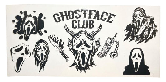 #14202 Ghost Face Club 16oz-24oz