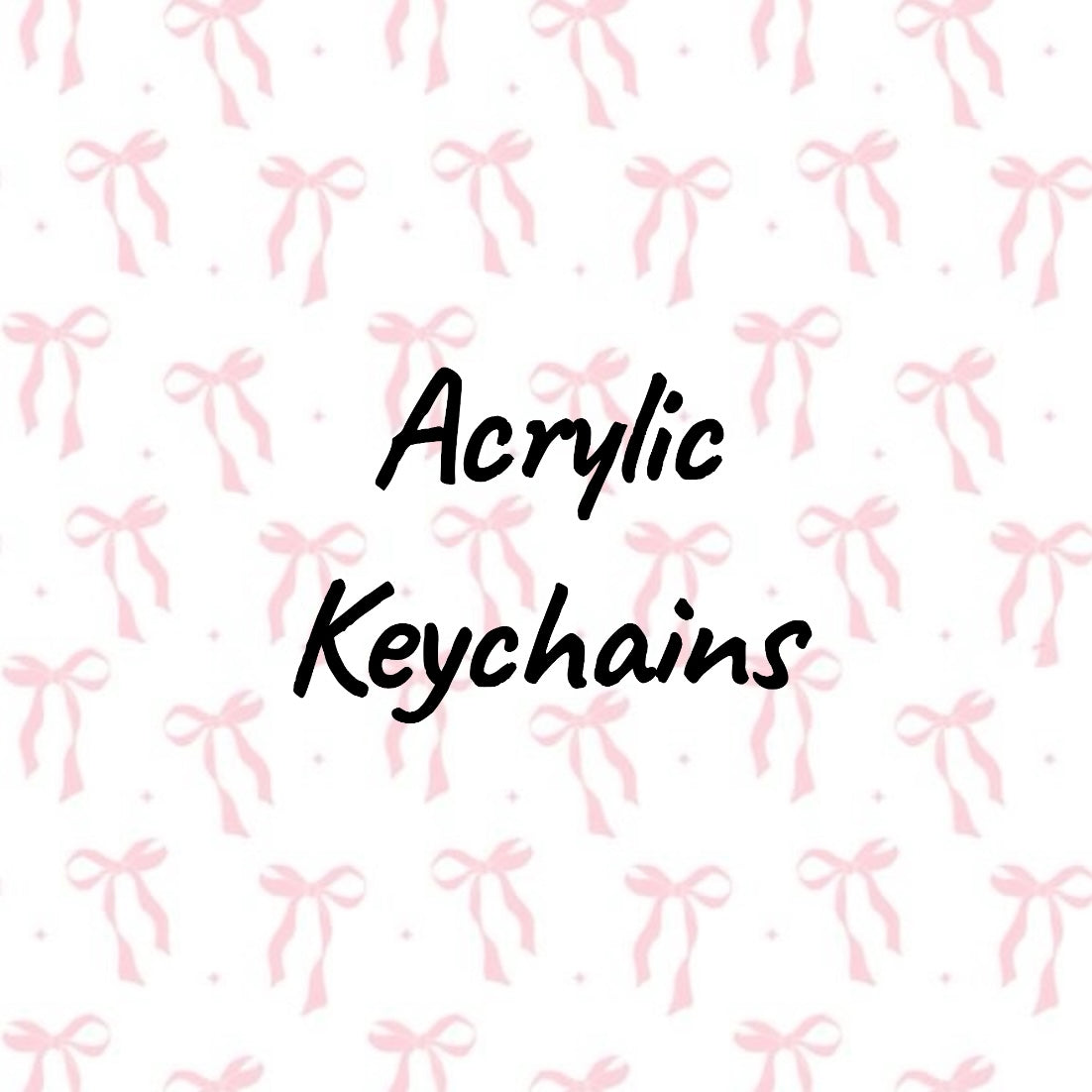 Acrylic Keychains