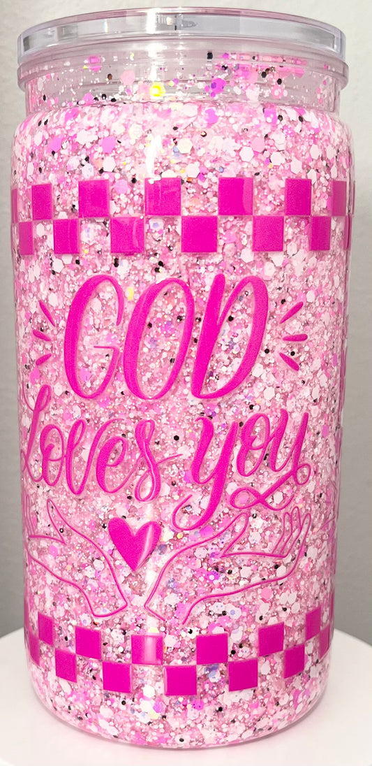 RTS10037 - 16oz Slow Flow Glitter