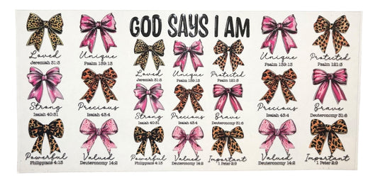 #21011 God Says I Am ...