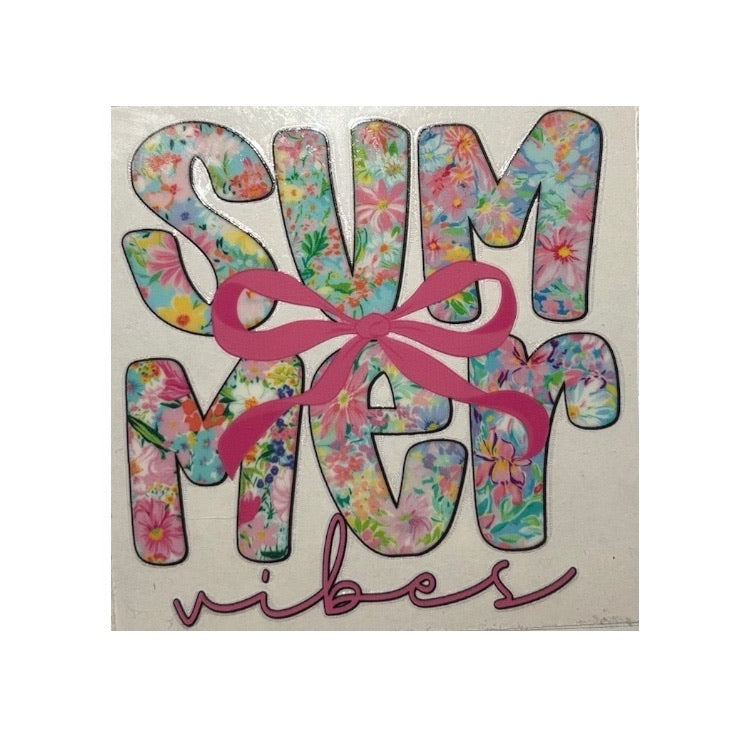 #1027 Summer Vibes - Decal