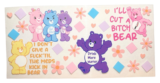 #14110 Swear Bears 16oz-20oz