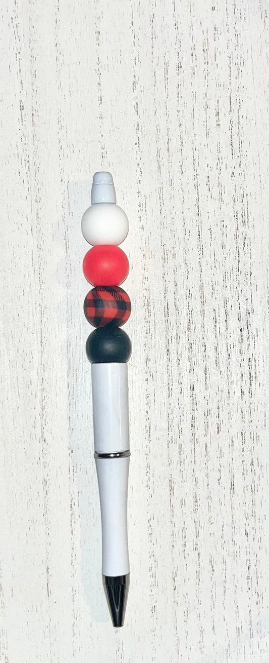 Red & White Plaid | Pen