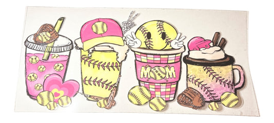 #23003 SoftBall Mom 16oz-20oz