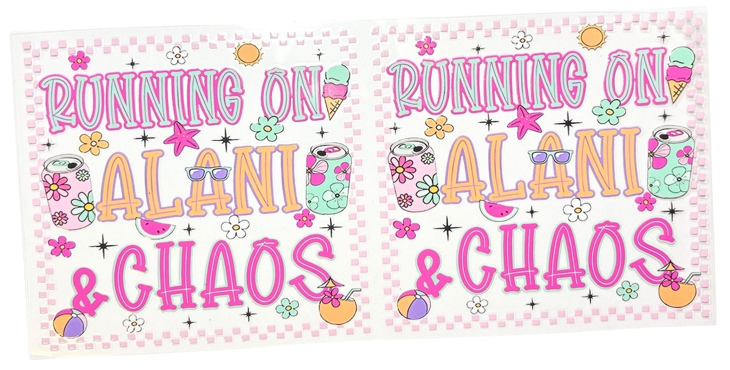 #16054 Running On Alani & Chaos