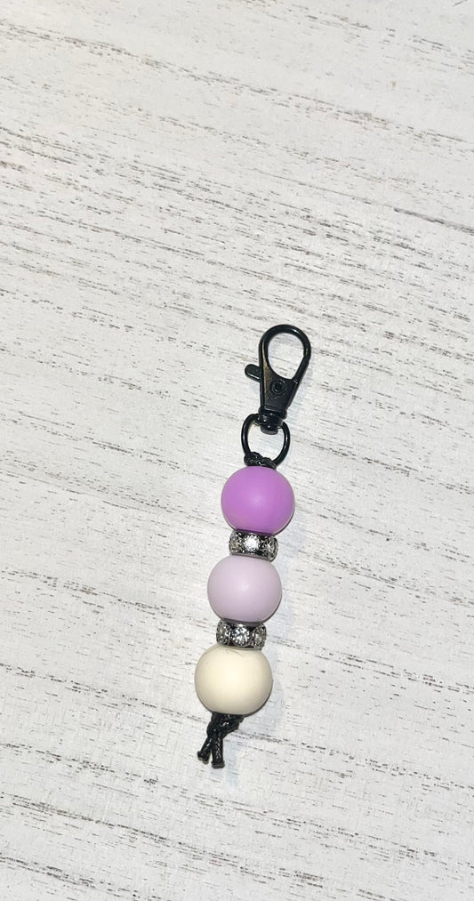 Purple Ombre | Mini Keychain