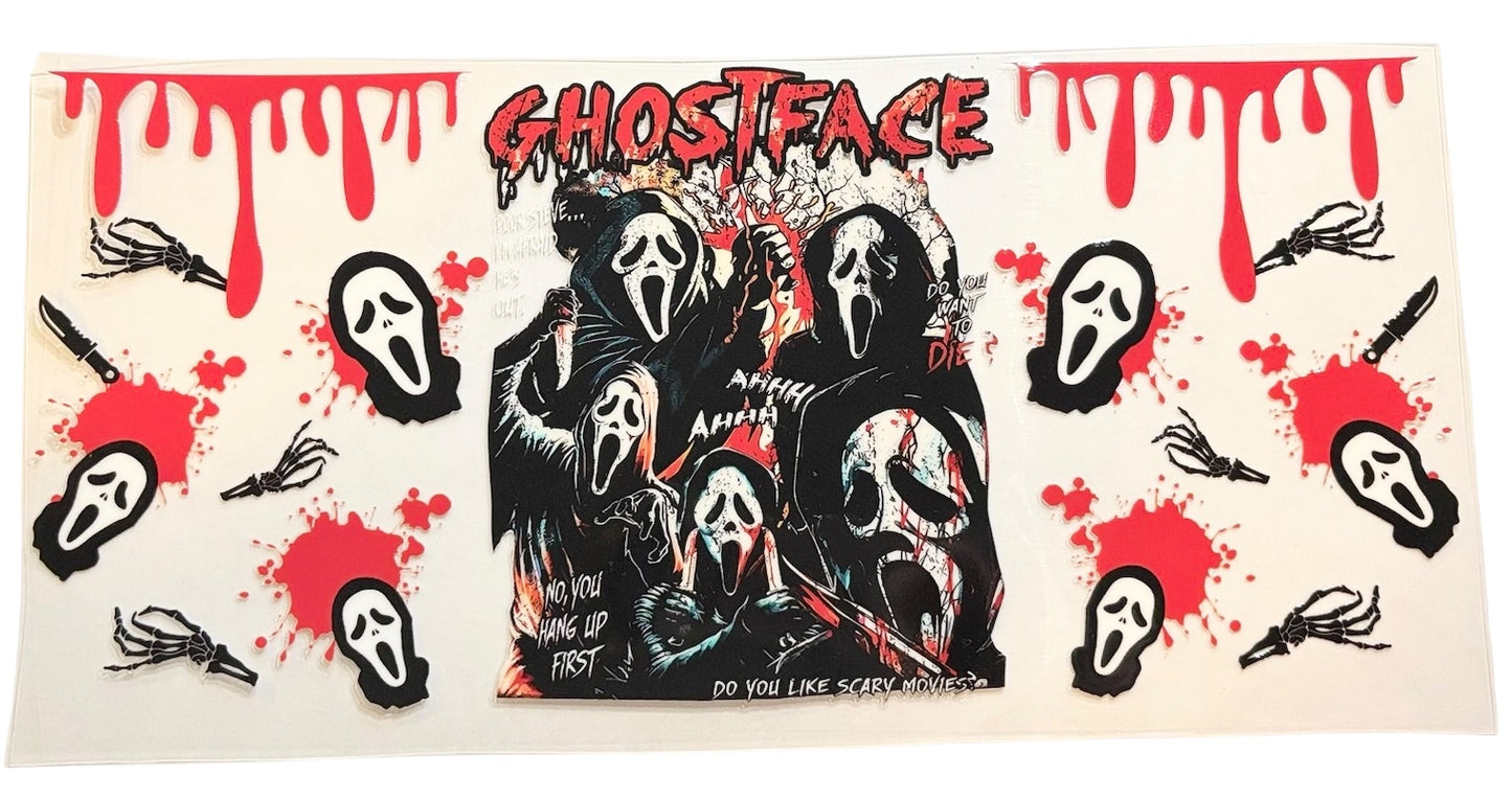 #14218 Ghost Face 16oz-24oz