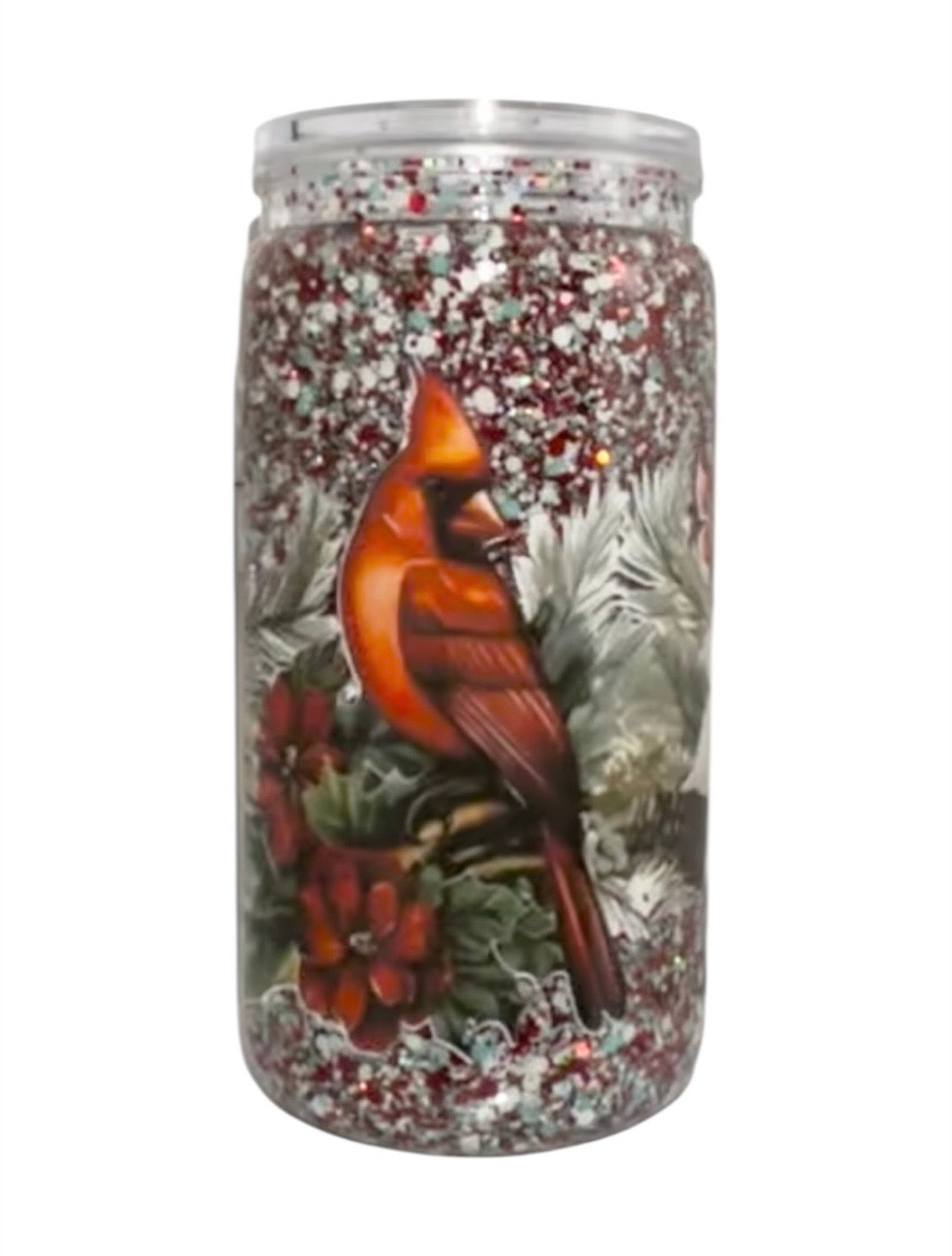 #4526 16oz Cardinal (Slow Flow Glitter)
