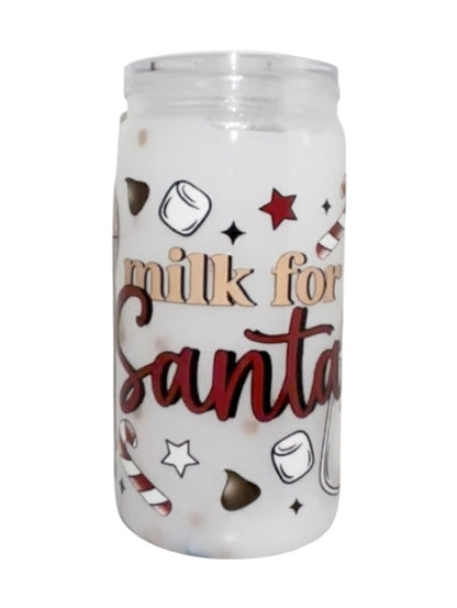 #4523 16oz Milk For Santa (Colored Liquid)